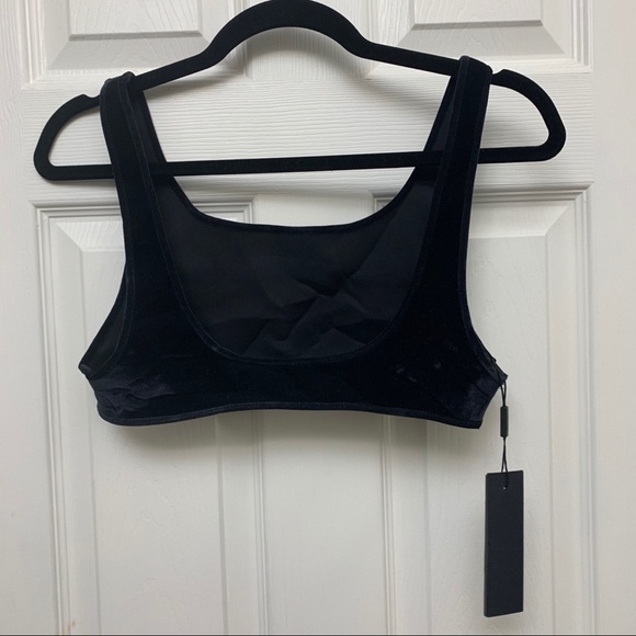 Triangl Black Velvet Bikini Set - Picture 4 of 10